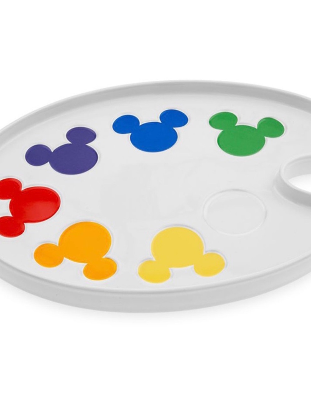 Disney Mickey Mouse Color Paint Palette Serving Plate - Ink & Paint